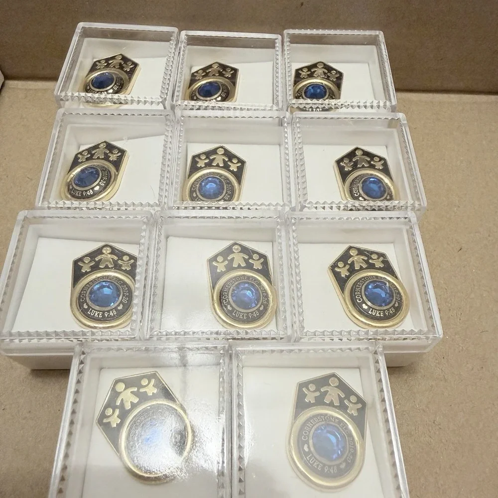 Award Pins LOT 11 Teacher Student Excellence Recognition Children First NEW Box